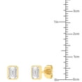 thumbnail image 4 of Lab Created Diamond Earrings in 14K Gold, 4 of 7