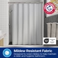 thumbnail image 4 of Arm & Hammer™ Waterproof Fabric Shower Curtain/Liner, 70"x72", 4 of 9