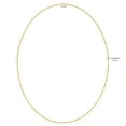 thumbnail image 5 of Criss Cross Diamond Cut Sparkle Chain Necklace in 14K Gold, 5 of 12