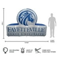 thumbnail image 4 of Logo Brands Fayetteville State Broncos Pre-Lit 7’x10’ Inflatable, 4 of 6