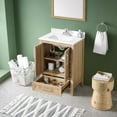 thumbnail image 15 of OVE Decors Kansas 24" W x 19" D Freestanding Bathroom Vanity with Sink, 15 of 25