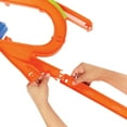 thumbnail image 4 of Hot Wheels Stunt Tracks Mid-Air Crash Playset with Die-Cast Toy Car & Motorized Booster, 4 of 6