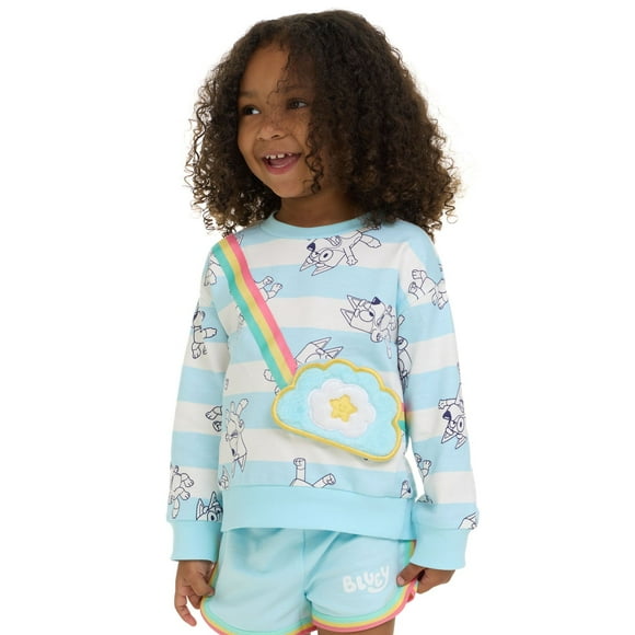 Character Toddler Girls Sweatshirt and Short Set
