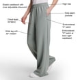 thumbnail image 4 of Champion Women's Air Layer Ribbed Wide Leg Pant, 4 of 7