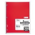 thumbnail image 4 of Mead 5 Subject Notebook, College Rule, 8-1/2 x 11, White, 200 Sheets per Pad, 4 of 6