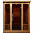 thumbnail image 3 of Hybrid Cedar Elite Premium 3-4 Person Sauna with 9 Carbon Heaters, 3 of 22