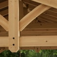 thumbnail image 6 of Member’s Mark Savannah Cedar and Aluminum Gazebo - 11’ x 13’, 6 of 9