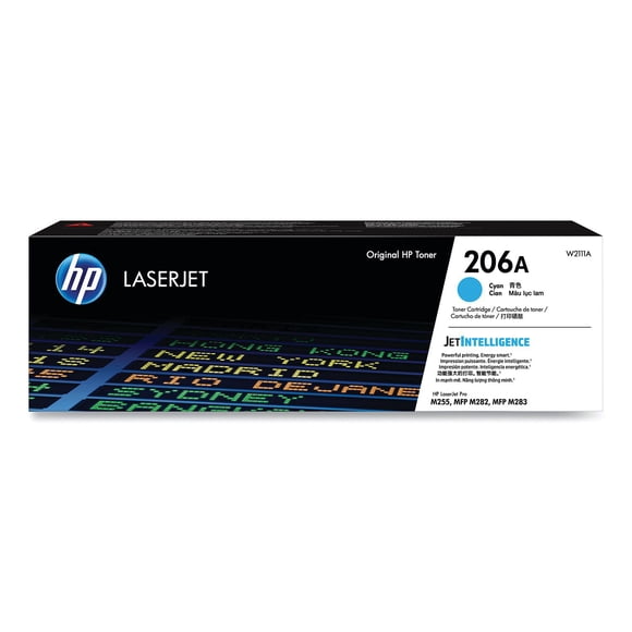 HP 206A TONER CYAN HP206A LASERJET TONR