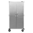 thumbnail image 4 of Seville Classics UltraHD 6-Piece Steel Garage Cabinet Storage Set With Rolling Workbench, 12' Wide, 4 of 17