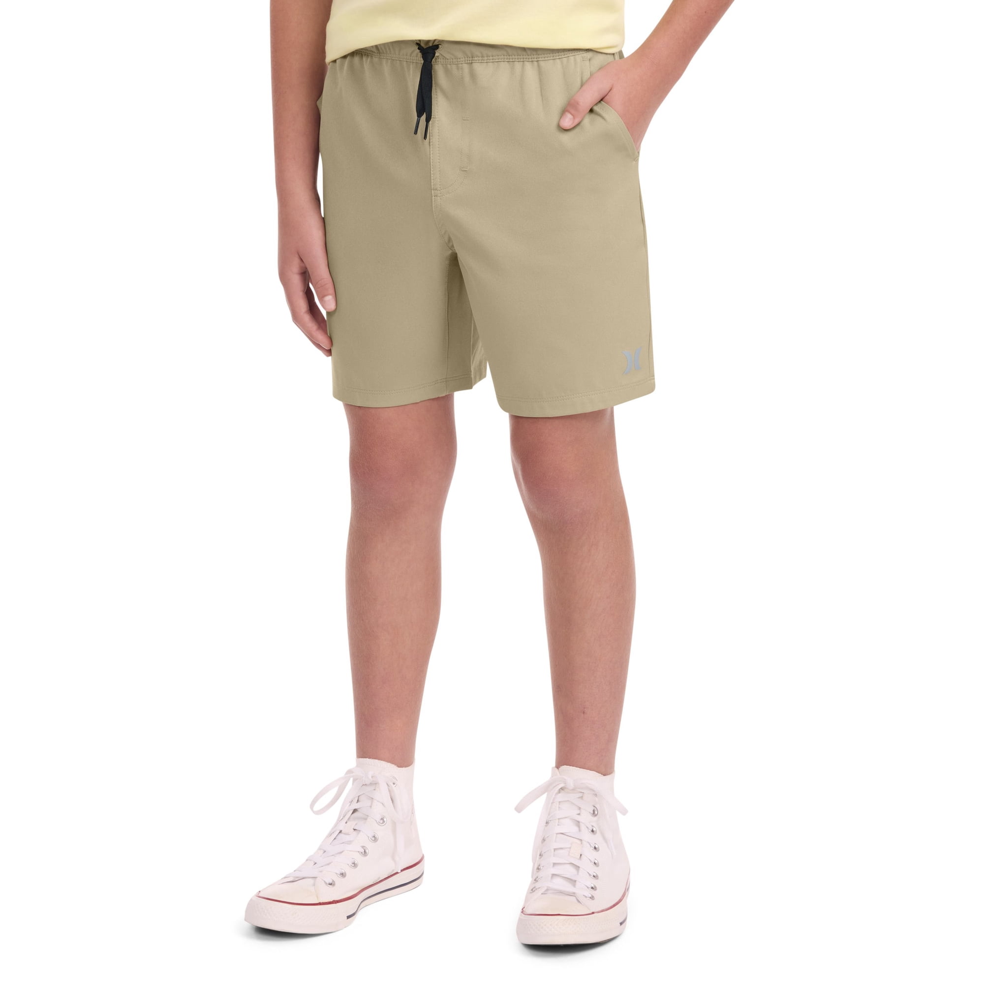 Hurley Boys Hybrid Shorts — Khaki, L (10/12) 3