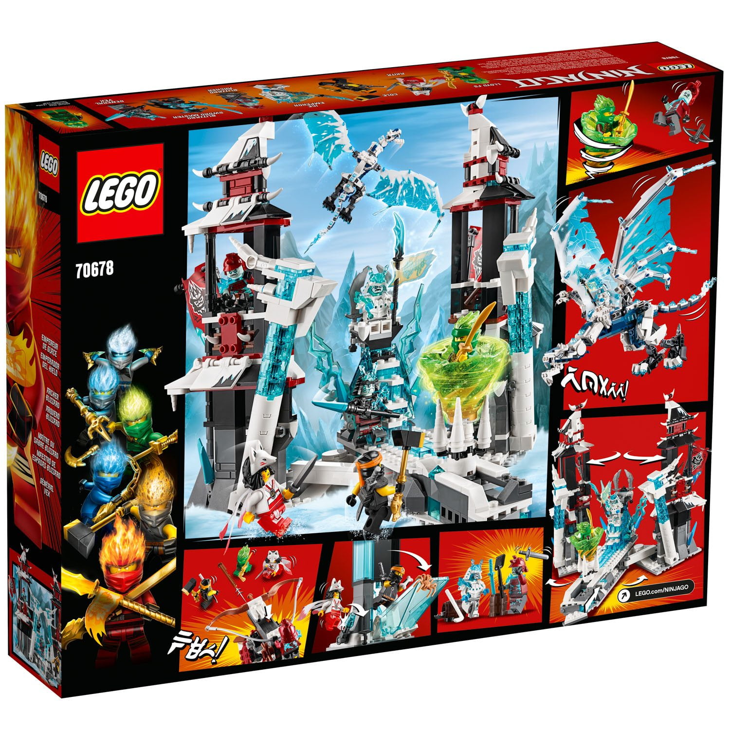LEGO Ninjago 70678 Castle of the Forsaken Emperor - Samsclub.com