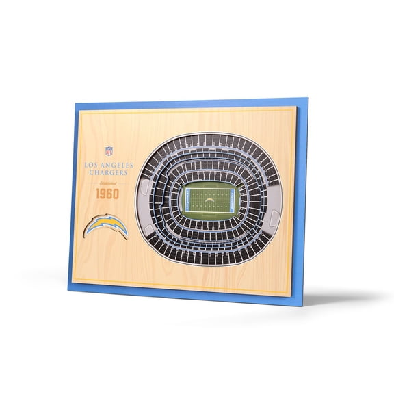 YouTheFan NFL 17" x 13" 5-Layer Stadium View 3D Wall Art