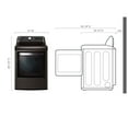 thumbnail image 3 of LG 7.3 cu. ft. Electric Dryer with TurboSteam, 3 of 12