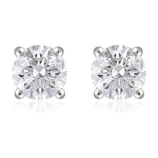 Lab Created 2.00 CT. T.W. Fancy Cut Diamond Stud Earrings