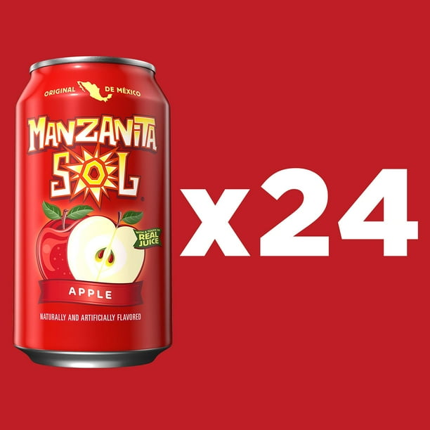Manzanita Sol Soda Apple 12 fl. oz., 24 pk. - Samsclub.com