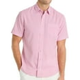 thumbnail image 1 of Nick Graham Men's Performance Short Sleeve Woven Sport Shirt, 1 of 9