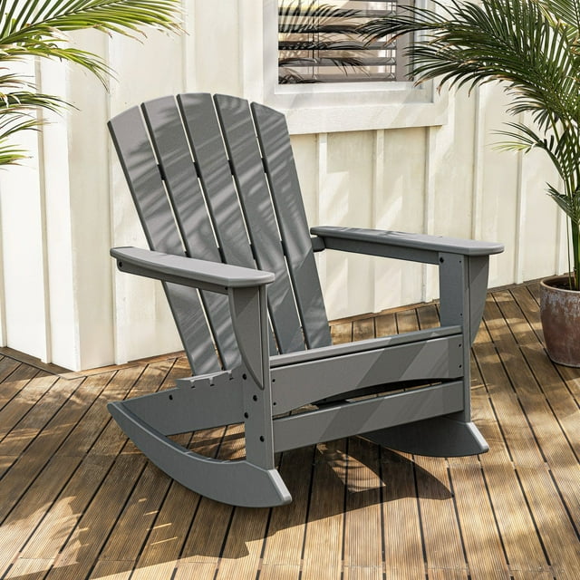 POLYWOOD Gulf Shores Adirondack Rocking Chair