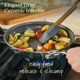 thumbnail image 5 of Anolon 11-Piece Everlast Stainless Steel Ceramic Nonstick Cookware Set, 5 of 11