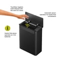 thumbnail image 3 of EKO Fluted Resin Slim Motion Sensor Trash Can 2.6 Gallon, 3 of 10