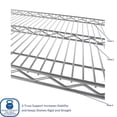 thumbnail image 6 of Member's Mark 6-Tier NSF Heavy Duty Wire Shelving, 47.75" W x 18" D x 75.5" H, 6 of 20