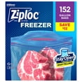 thumbnail image 1 of Ziploc Stay Open Design Gallon Freezer Bags, 152 ct., 1 of 7