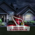 thumbnail image 3 of Logo Brands Arizona Cardinals Pre-Lit 7’x10’ Team Inflatable, 3 of 6