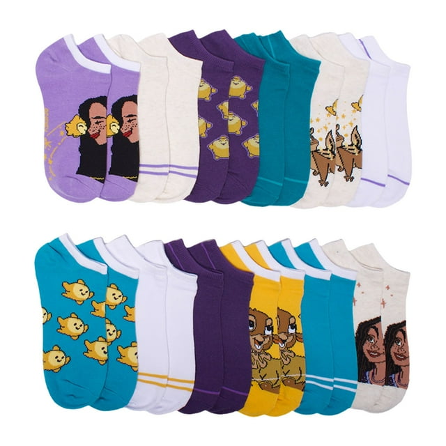Character Girls 12-Pack No-Show Sock