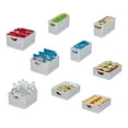 thumbnail image 7 of iDesign 9-Piece Recycled White Stacking Kitchen and Pantry Storage Set, 7 of 10