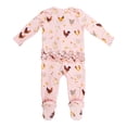 thumbnail image 2 of Angel Dear Baby Girls 2-Way Zipper Footie, 2 of 4