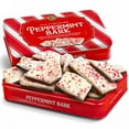 thumbnail image 1 of Layered Peppermint Bark Gift Tin, 1 lb., 1 of 4