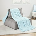 thumbnail interactive-video image 1 of Member's Mark Oversized Plush Blanket, 78" x 92", 1 of 5