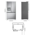 thumbnail image 5 of LG 24 cu. ft. Counter Depth 3-Door Refrigerator, 5 of 10
