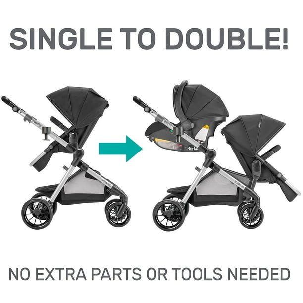 Evenflo Pivot Xpand Travel System with SafeMax Infant Car Seat