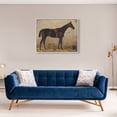 thumbnail image 3 of Emil Volkers - Brauner im Stall Traditional Canvas Print by Oliver Gal Prints, 3 of 4