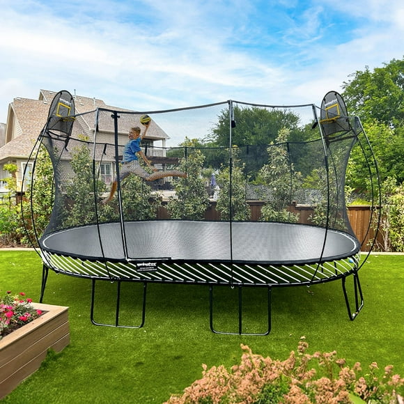 Springfree 12' x 19' Jumbo Oval Trampoline Bundle