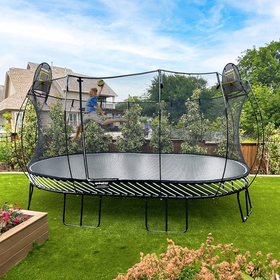 Springfree 12' x 19' Jumbo Oval Trampoline Bundle