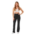 thumbnail image 1 of Member's Mark Women's Ribbed Micro Flare Pant, 1 of 9