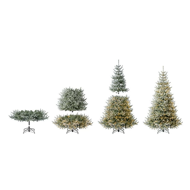 Member's Mark 7.5' Snowy Georgia Fir Christmas Tree - Samsclub.com