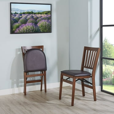 Stakmore School House Wood Folding Chair, 2 Pack