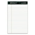 thumbnail image 1 of TOPS - Docket Ruled Perforated Pads - Legal Ruling - 5 x 8 - White - 12 50-Sheet Pads/Pack, 1 of 7