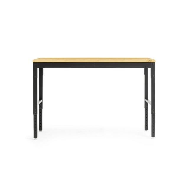 NewAge Products Pro Series Adjustable Height Workbench, 56" W x 24" D x 29.5-43" H