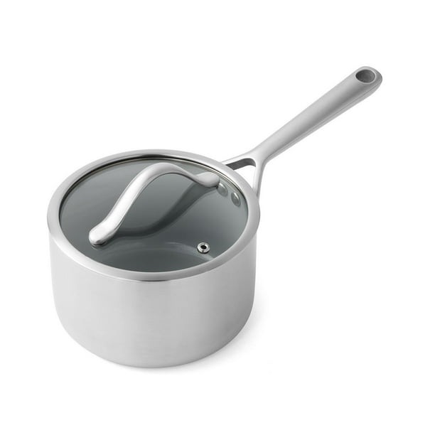 Member's Mark 11-Piece Modern Tri-Ply Cookware Set with Ceramic