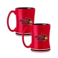 thumbnail image 1 of Logo Brands Illinois State Redbirds 14oz Relief Mug Set, 1 of 5