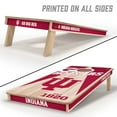 thumbnail image 2 of YouTheFan Indiana Hoosiers 2'x4' Cornhole Board Set, 2 of 6