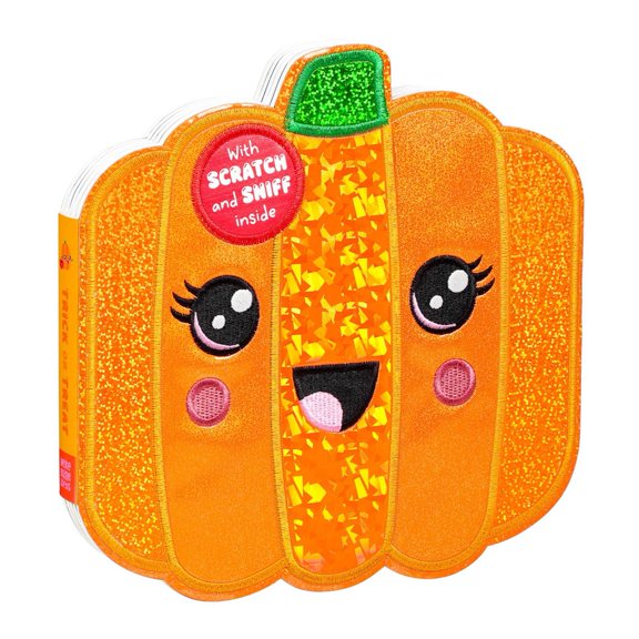 Shaped Pumpkin Scratch and Sniff by Elena Rodgers, Board Book