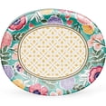thumbnail image 1 of Member's Mark Spring Oval, Paper Plates, 10" x 12", 50 ct., 1 of 9