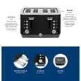 thumbnail image 5 of GE 4-Slice Stainless Steel Toaster with Extra Wide Slots, 5 of 6