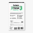 thumbnail image 10 of Schick Xtreme3 Sensitive Disposable Razors for Men, 20 ct., 10 of 10