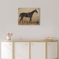 thumbnail image 3 of Emil Volkers - Brauner im Stall Traditional Canvas Print by Oliver Gal Prints, 3 of 5