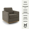 thumbnail image 2 of Member's Mark Modern Classic Fabric Swivel Chair, Assorted Colors, 2 of 9